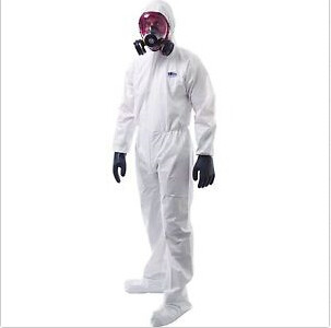 SMS PPの使い捨て可能な保護つなぎ服Lタイプ5タイプ6