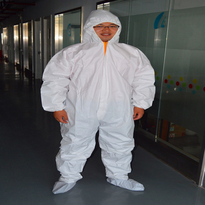 微小孔のある非編まれた使い捨て可能なつなぎ服Sから3XL