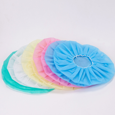 非編まれるPP 10gは14g使い捨て可能なBouffant Headcoverの使い捨て可能な外科帽子をおおう